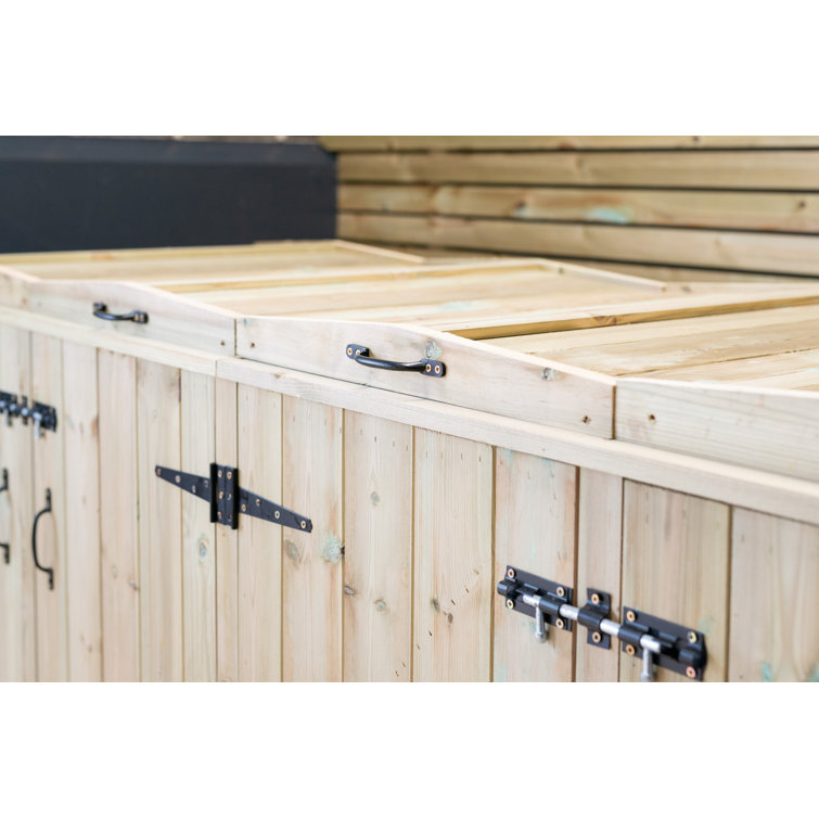 Union Rustic Sahale Wooden Quad Bin Store & Reviews Wayfair.co.uk